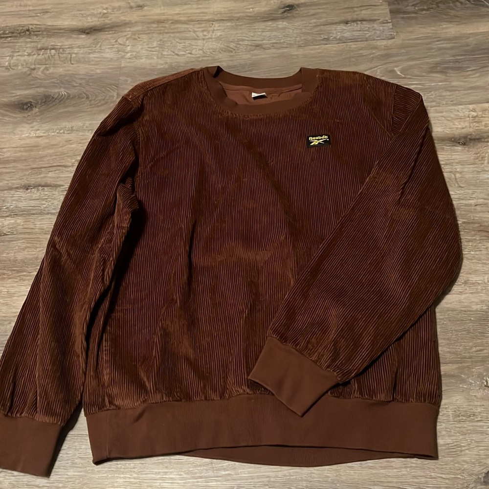 corduroy reebok crew